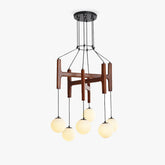 Astra Wood Chandelier