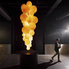 Australian Grape Chandelier