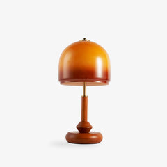 Bauhaus Orange Table Lamp