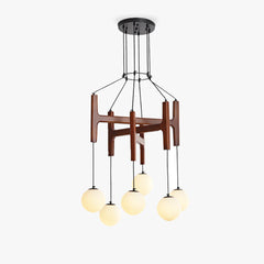 Astra Wood Chandelier