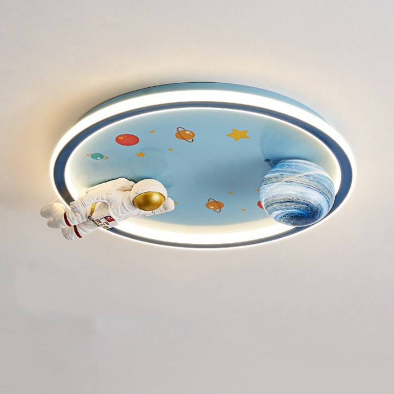 Astronaut Planet Ceiling Lamp