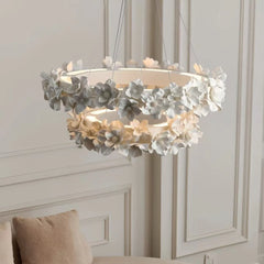 Aurora Blossom Ring Chandelier