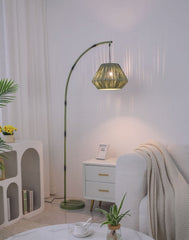 Bamboo Fishing Floor Lamp