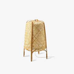 Bamboo Woven Art Table Lamp