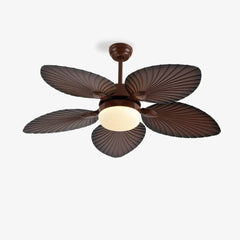 Banana Leaves Ceiling Fan Light