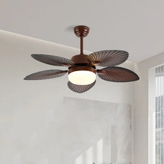 Banana Leaves Ceiling Fan Light